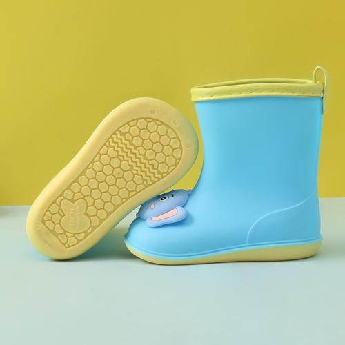 Baoyu children's rain boots cute three-dimensional children's rain boots yellow duck dinosaur men's and women's baby rain boots spring and summer new overshoes