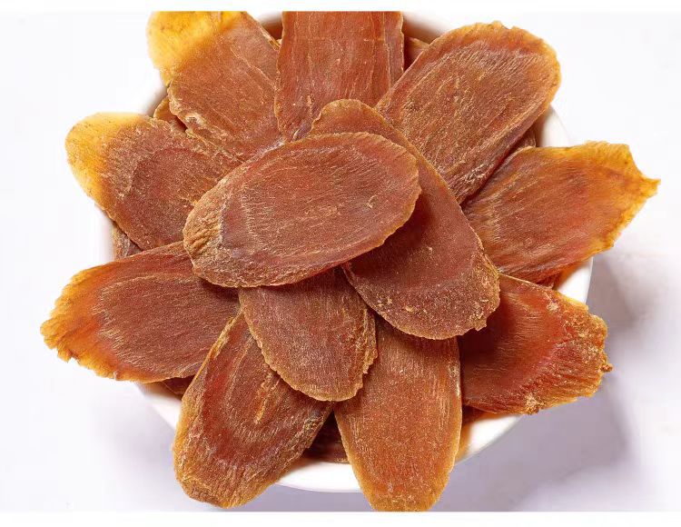 Red Ginseng Slices (Panax ginseng) — 500g Dried Korean Red Ginseng Root Slices from Changbai Mountain preparation