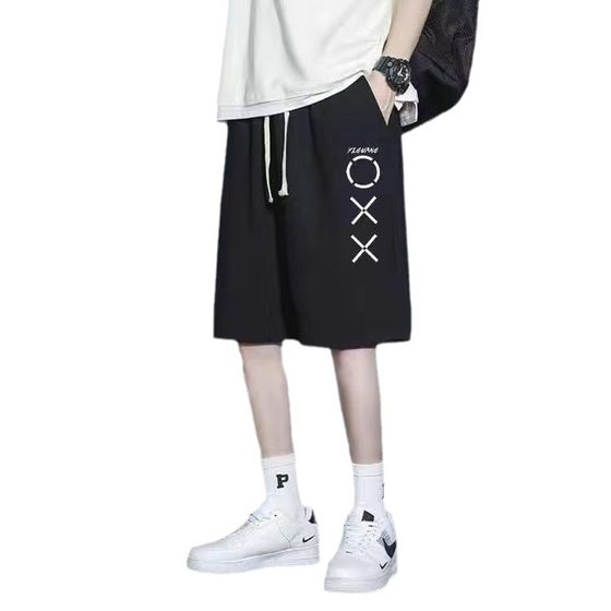 Plus-sized Sports Shorts Men's Summer Thin Loose Basketball Pants Fashionable Beach Pants Casual Pants