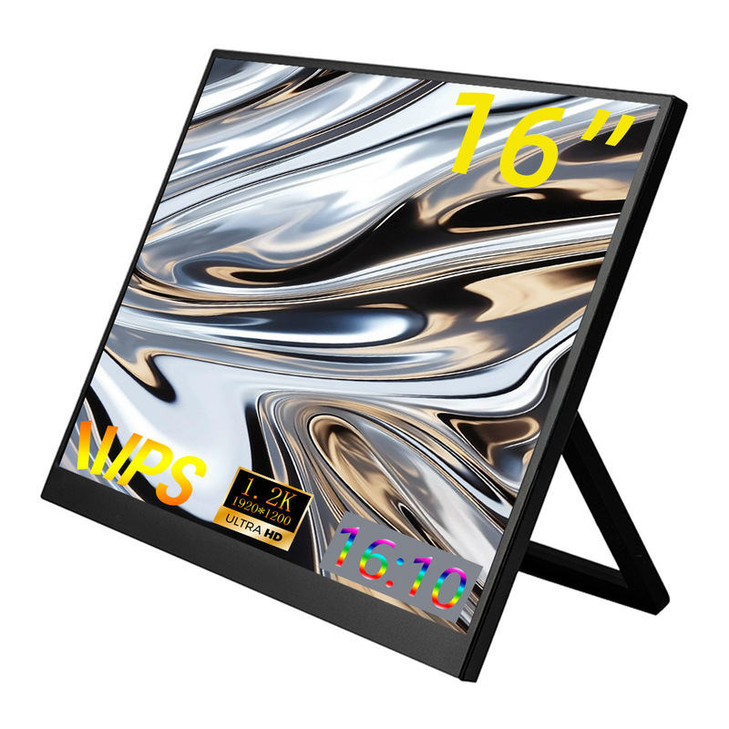 100% Srgb High Color Gamut Portable Display 16inch Computer Secondary Screen Ps5/Ps4/Xbox/Xss Screen Projection
