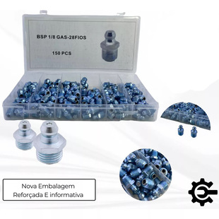 150Pcs Set Butter Nozzle Cross-Border Hot Sale Bsp 1/8-28