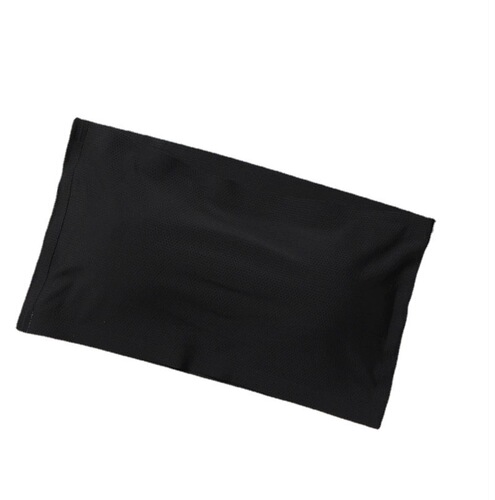 Summer anti-exposure, beautiful back tube top, ice silk seamless bra wrap, one-line apron with breast pad, non-slip one-piece underwear