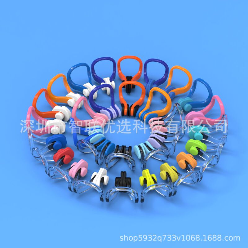 Cross-Border Preferred Swimming Nose Clip Multi-Color Style Silicone Clip Swimming Auxiliary Equipment Bulk Manufacturer Direct Supply Cross-Border Preferred Swimming Nose Clip Multi-Color Style Silicone Clip Swimming Auxiliary Equipment Bulk Manufacturer Direct Supply