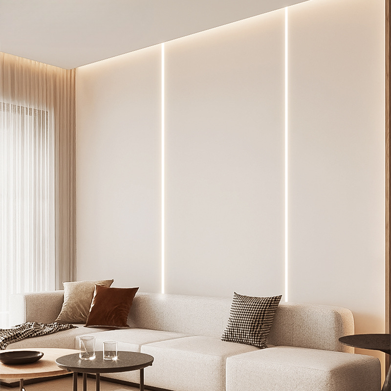 LED 라인 조명 와인 캐비닛 선형 조명 표면 장착 알루미늄 트로프 조명 24V 디스플레이 캐비닛 선형 조명 프레임리스 선형 조명 조합