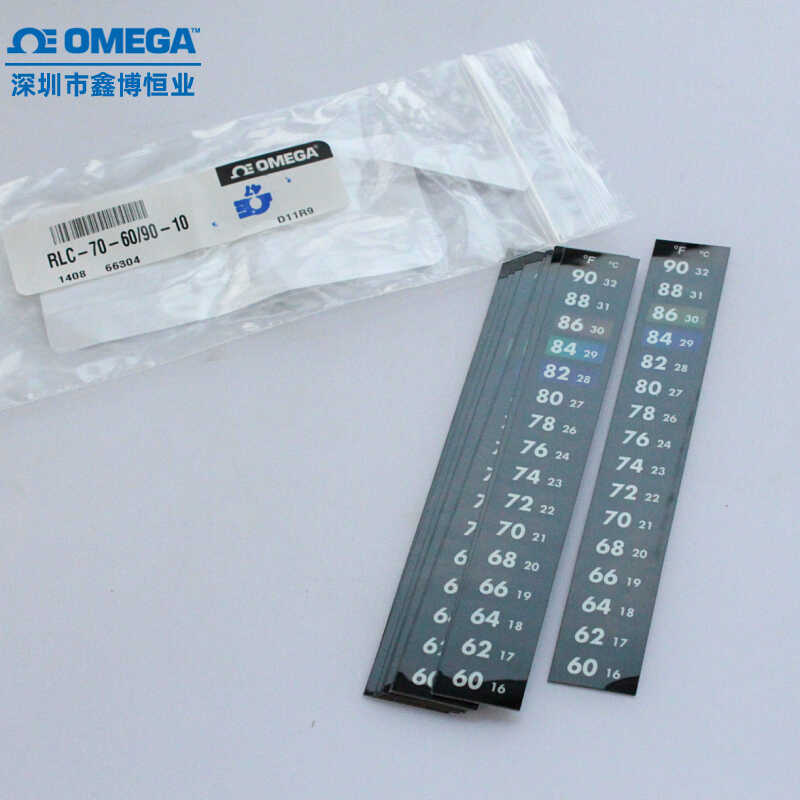 RLC-70-10/40-10 RLC-70-60/90-30可逆温度标签美国欧米伽测温纸