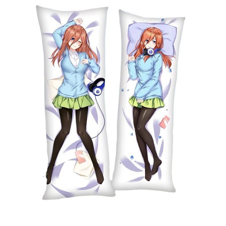 Nakano Miku Elu-Suuruses Kehapadi Kate - Quintessential Quintuplets Anime Kaubandus