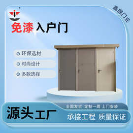 现代简约整套隔音房间卧室门木门免漆油漆入户室内门