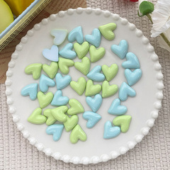 diy飾品配件 歪愛心歪桃心奶油膠手機殼貼片髮夾髮飾鞋扣服飾配飾