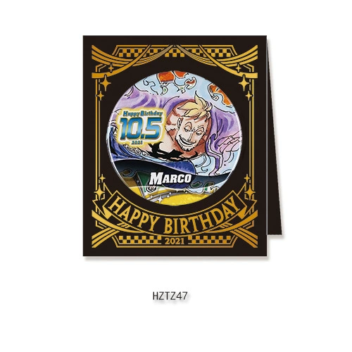 Бейдж дня рождения Comic Factory ONE PIECE Лuffy Zoro Chopper Sanji Nami стойка для бейджей на день рождения