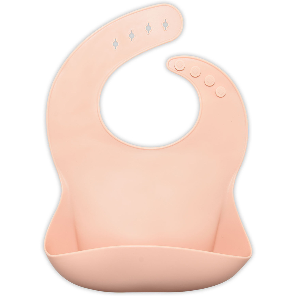 두꺼운 턱받이 빛 핑크 489c