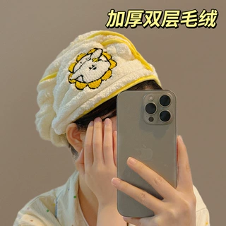 清仓新款浴帽加厚包头巾干发巾成人学生宿舍干发帽女超强吸水速干