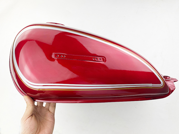 Motorcycle parts Suzuki Prince GN125 fuel tank, Zhujiang Prince domestic small Prince thickened gasoline tank oil canister