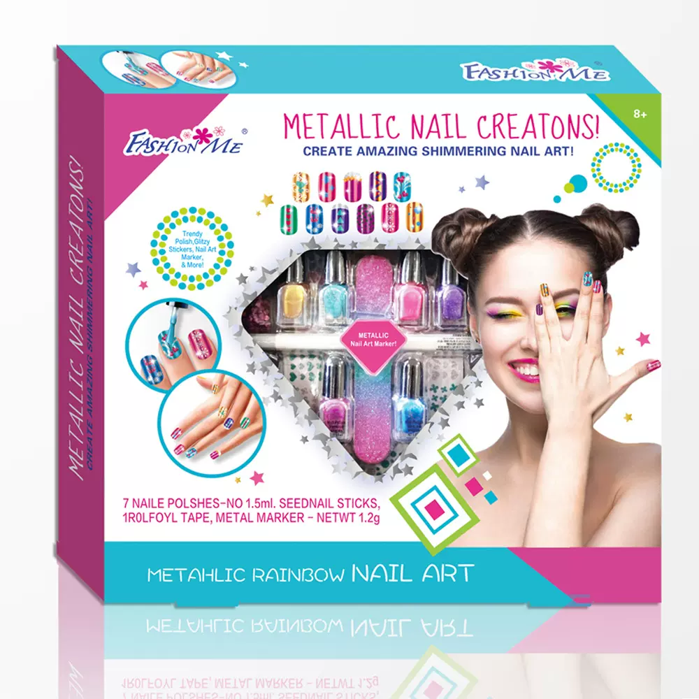 DIY美甲套装儿童玩具新款