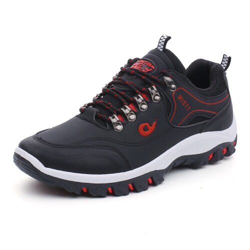 Korean men's outdoor hiking shoes, casual running sports shoes, trendy shoes, water-resistant, anti-slip, wear-resistant men's shoes, foreign trade shoes