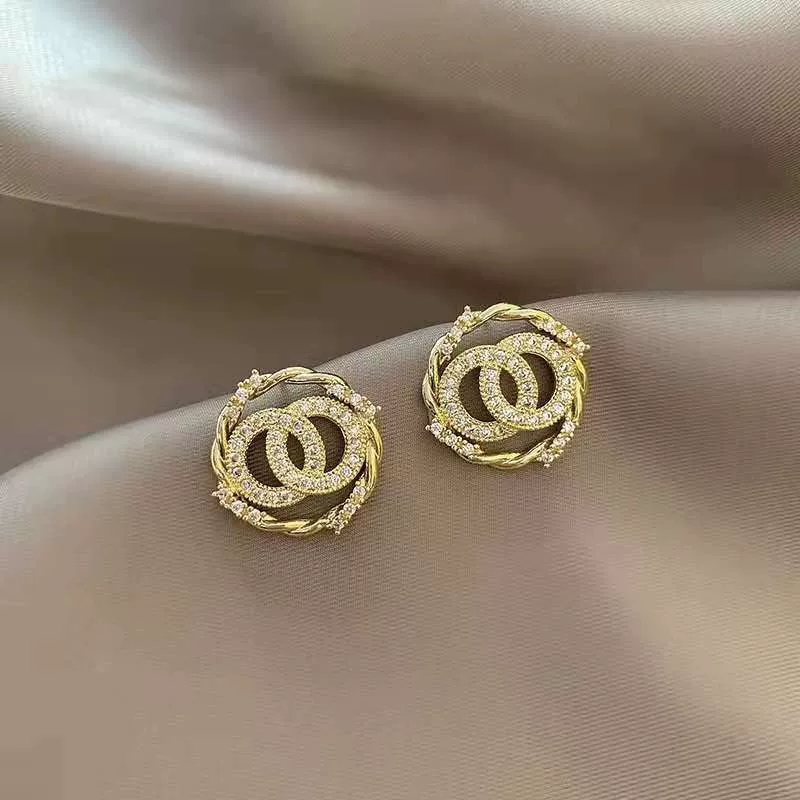 Серьги с цирконом, брелок, образец серебра 925, корейский стиль, микро-инкрустация