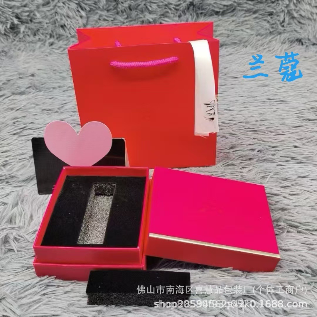 Fenlanjia 립스틱 상자, 카드 슬롯 립스틱 상자 세트