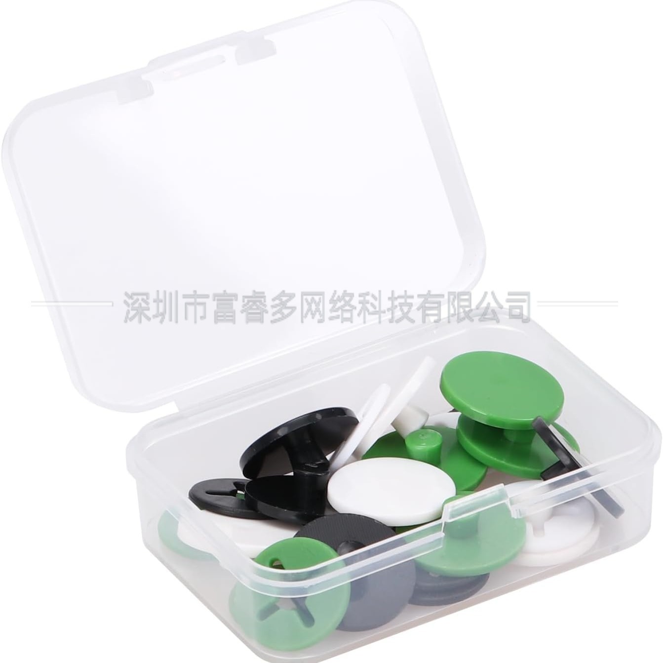 Comercio exterior 12pcs/24pcs Marathon matrícula hebilla fija número hebilla de tela hebilla fija para correr