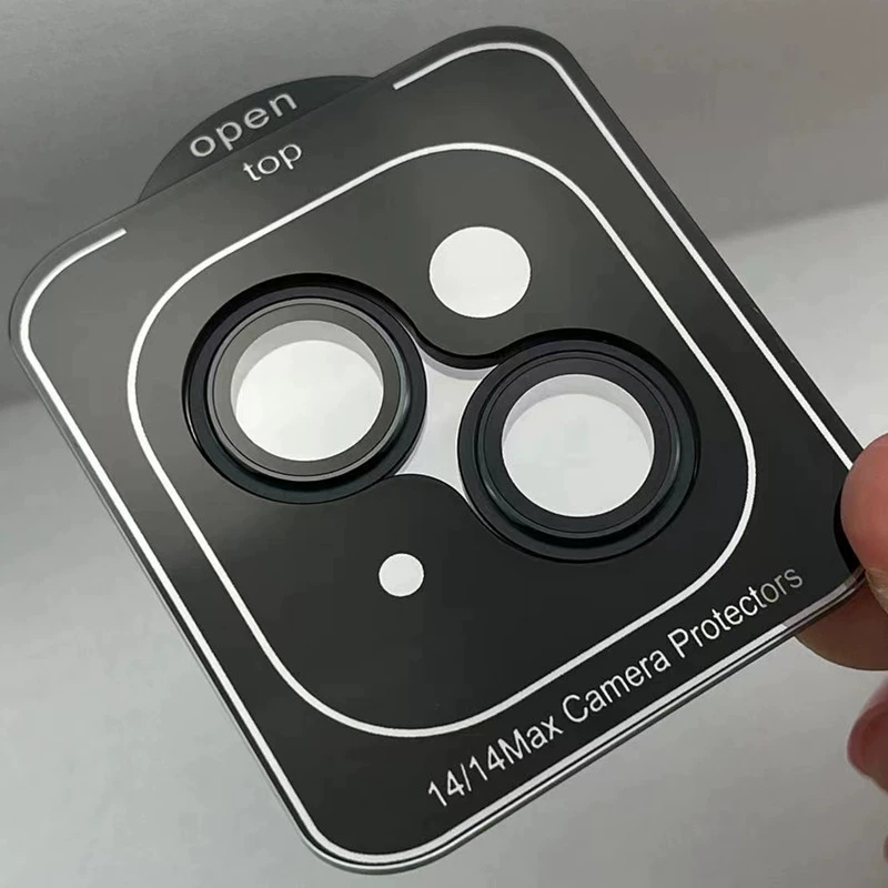 Camera Lens Protector (Apple) iPhone 17 / 17 Pro Max Compatible, Metal Ring, Geolocation Function