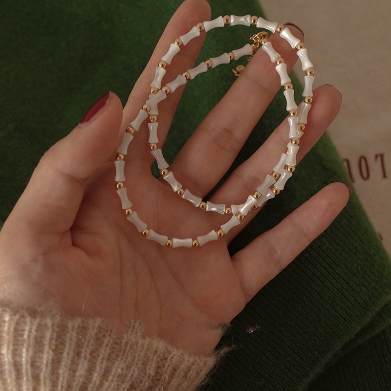 高级毛衣链项饰