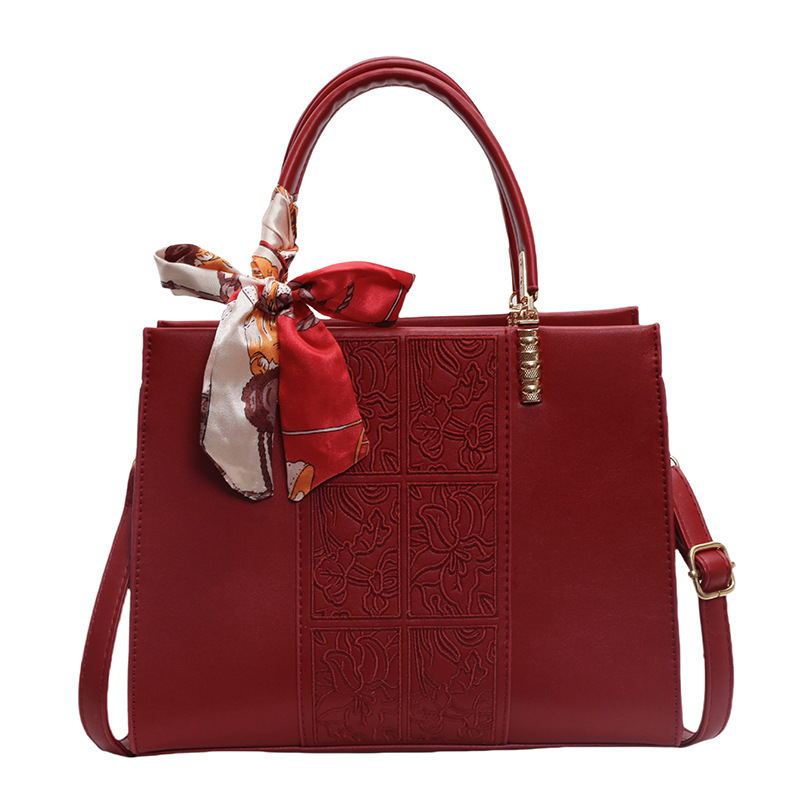 빨간색 프린트 6830