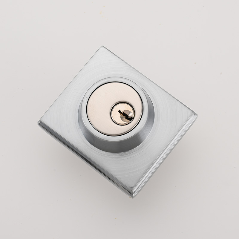 Cerradura de mano grande cerradura de puerta interior cerradura oculta unilateral cerradura de aleación de zinc exportación cerradura de cabeza plana cerradura de puerta metálica mayorista