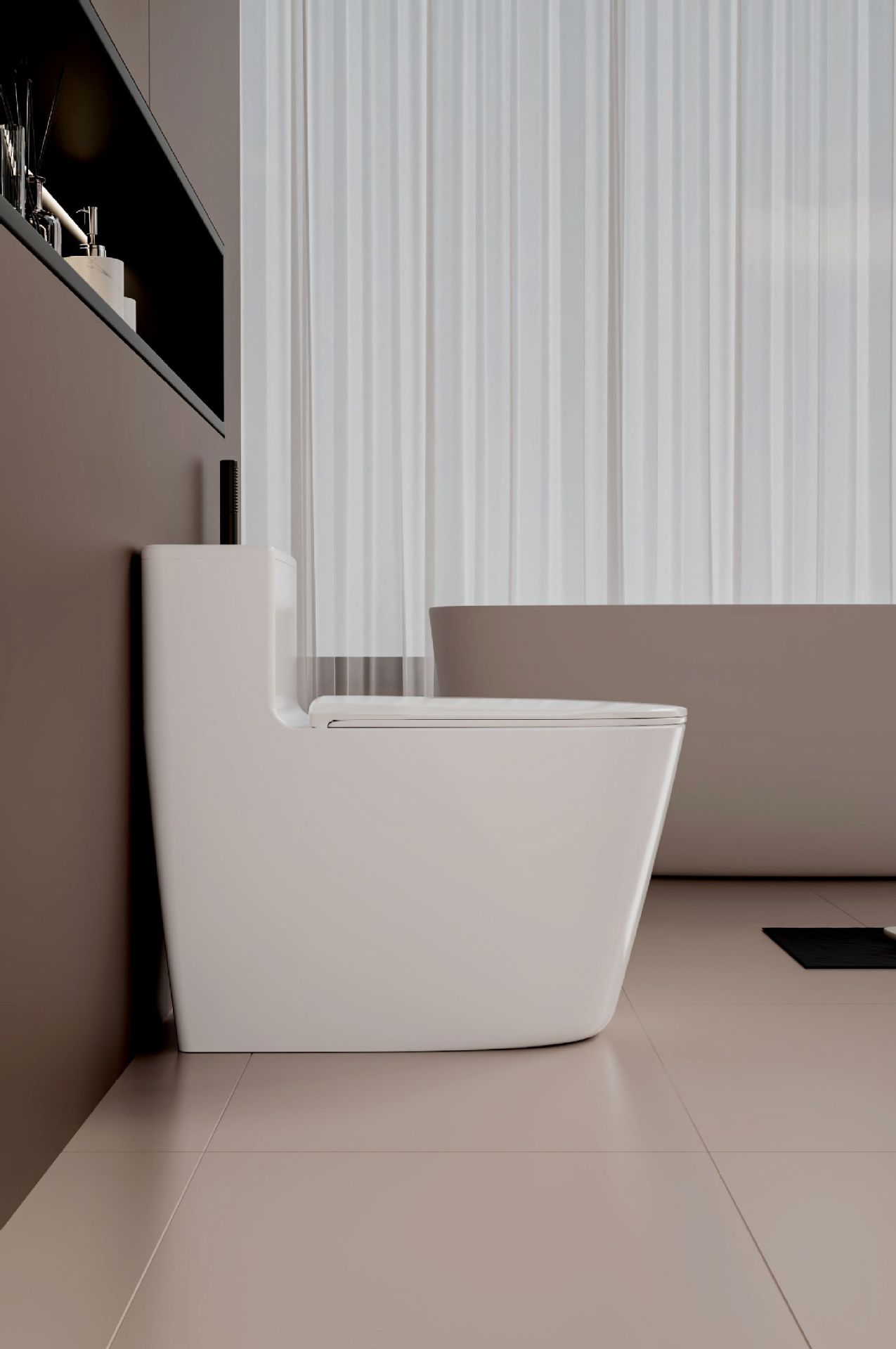 【 Limited Edition 363 with free Shipping 】 Microcrystalline glaze 8.0 large pipe household ordinary siphonic toilet, silent anti-splash toilet undefined
