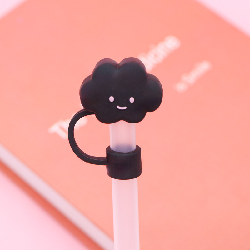 Nubes blancas negras grandes de 10 mm