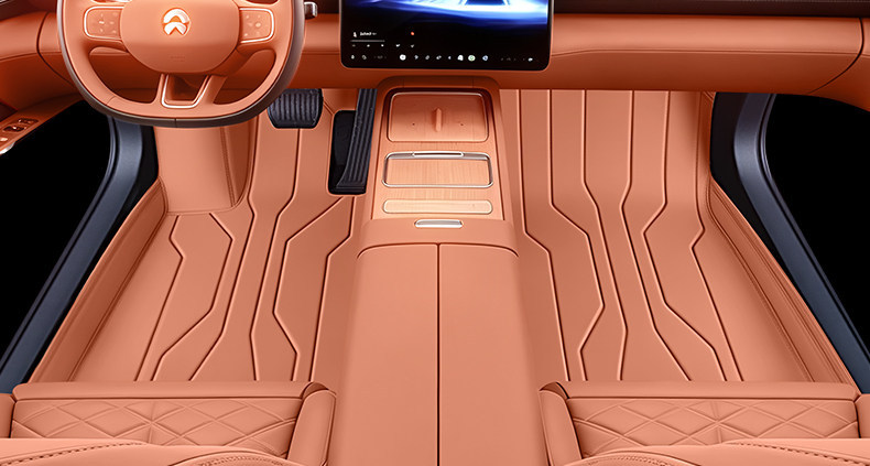 Suitable for Nio ES8, full-coverage floor mats for 26 models of five, six, and seven-seater cars, modified interior accessories, trunk mat