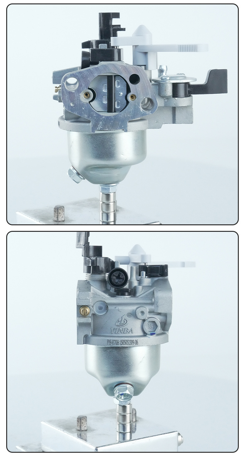 P19G Silver Carburetor Is Suitable for Gx200/6.5Hp Mechanical Carburetor 196Cc Without Cup, Supplied by the Manufacturer