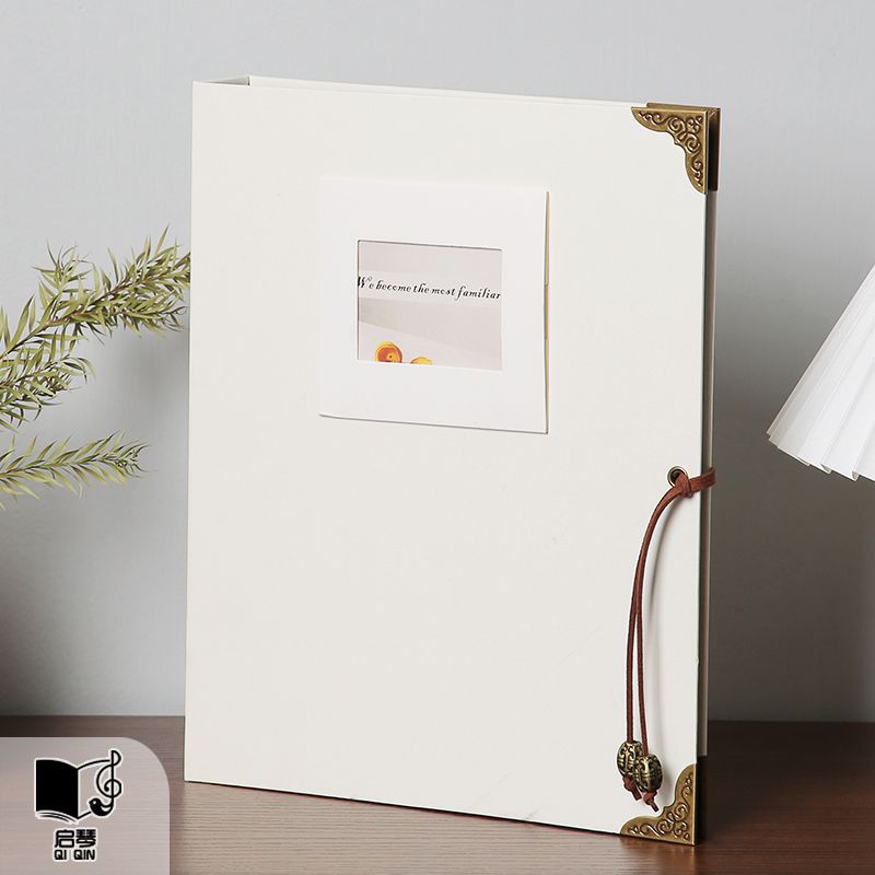 화이트 스트랩 사진 앨범