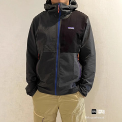 跨境巴塔pata 秋冬山系户外软壳抓绒拼色休闲运动外套冲锋衣情侣