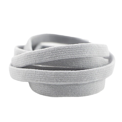 Widened 8MM free-tie lazy shoelace artifact for men and women, free-tie elastic buckle elastic spandex double-layer shoelaces for men and women