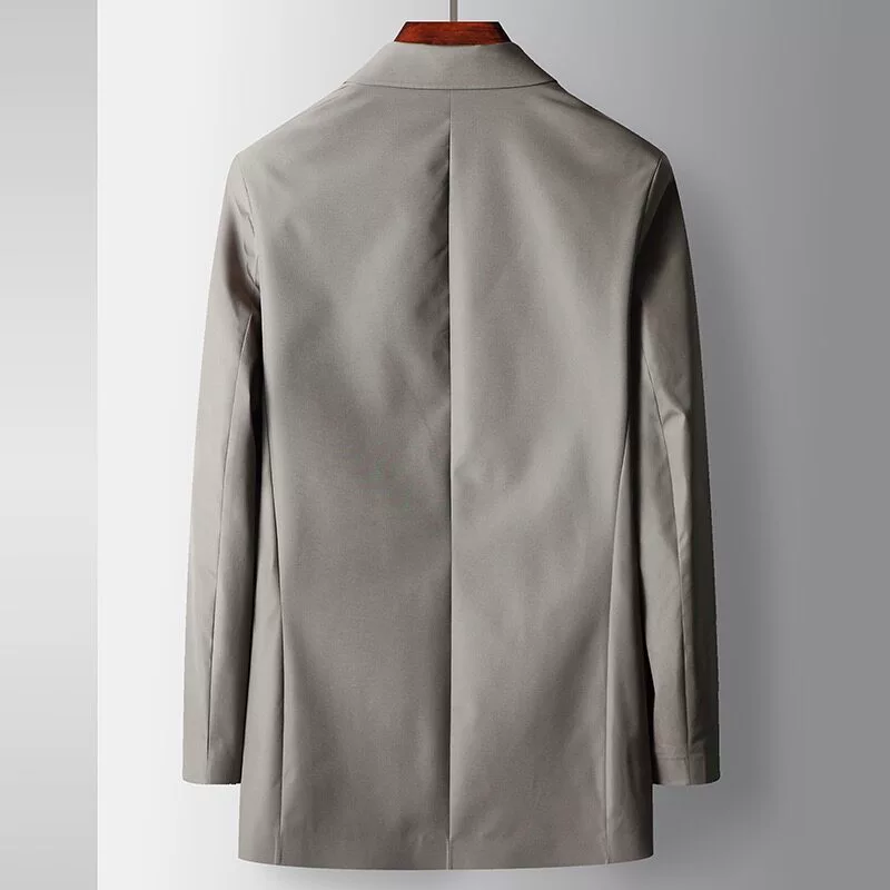 Осеннее trenchcoat, длинная куртка для отдыха, премиум