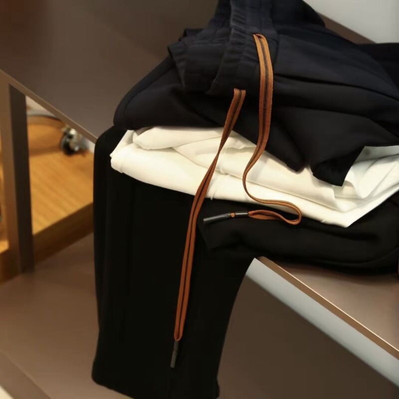 High-Quality Spring and Autumn New Straight-Leg Pants for Men, Urban Business Elite Style, Light Luxury Minimalist Men's Casual Long Pants