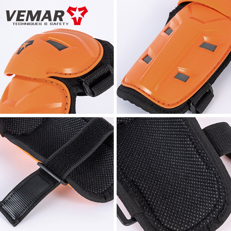 Children's Motorcycle Leg Protectors Summer Knee Pads Elbow Pads Riding Protective Gear Anti-Fall Shockproof Breathable All-Season Racing_voghion.com