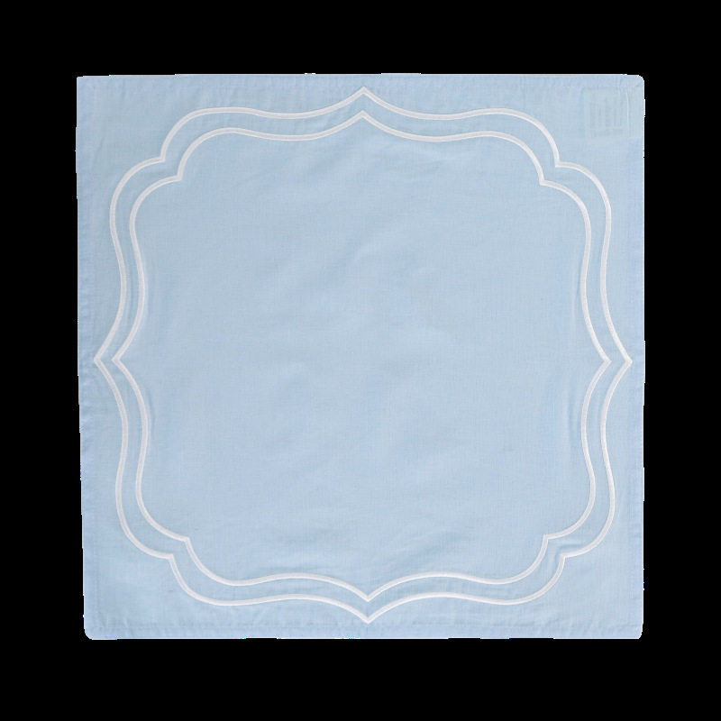 亚麻刺绣餐巾餐垫外贸隔热垫氛围感桌面布艺婚礼餐巾垫Napkins|undefined