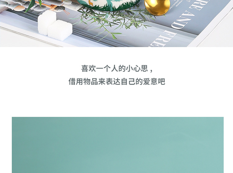 高颜值带盖带勺马克杯套装 鹿陶瓷杯伴手礼盒套装 现货礼品马克杯详情24