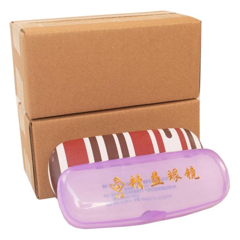 Fabricante de cartón pequeño Gafas de sol Caja de embalaje Gafas de stock Caja de avión extra dura Gafas Caja de papel Express Caja pequeña