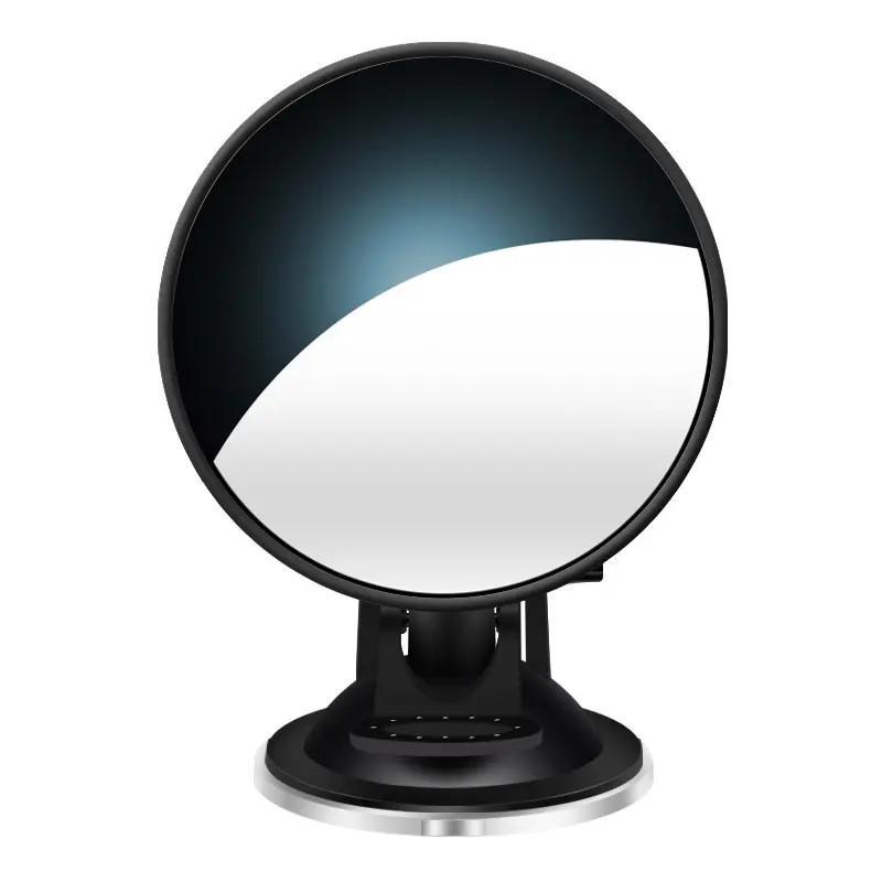 【Available for delivery in Xinjiang】Small round mirror for electric tricycles, suction cup rearview mirror for agricultural vehicles, wide-angle reflector