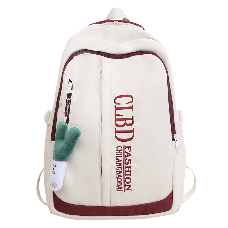 Mochila estilo coreano estudiante de secundaria 2023 nuevos hombres y mujeres mochila de gran capacidad mochila ligera de moda