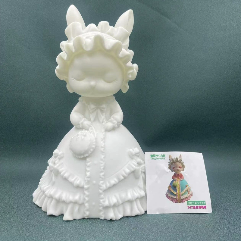DIY Paintable Doll (Plastic) — Unpainted White Embryo, Multiple Characters, 16–26 cm