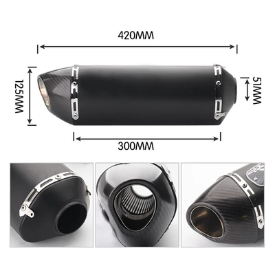 Z1000 Cbr1000 R77 | Exhaust pipe