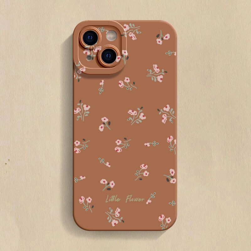 フルスクリーン花柄 iphone16promax 携帯電話ケース Apple 15plus ニッチ 14 ガール 13/12/11 に適しています|undefined