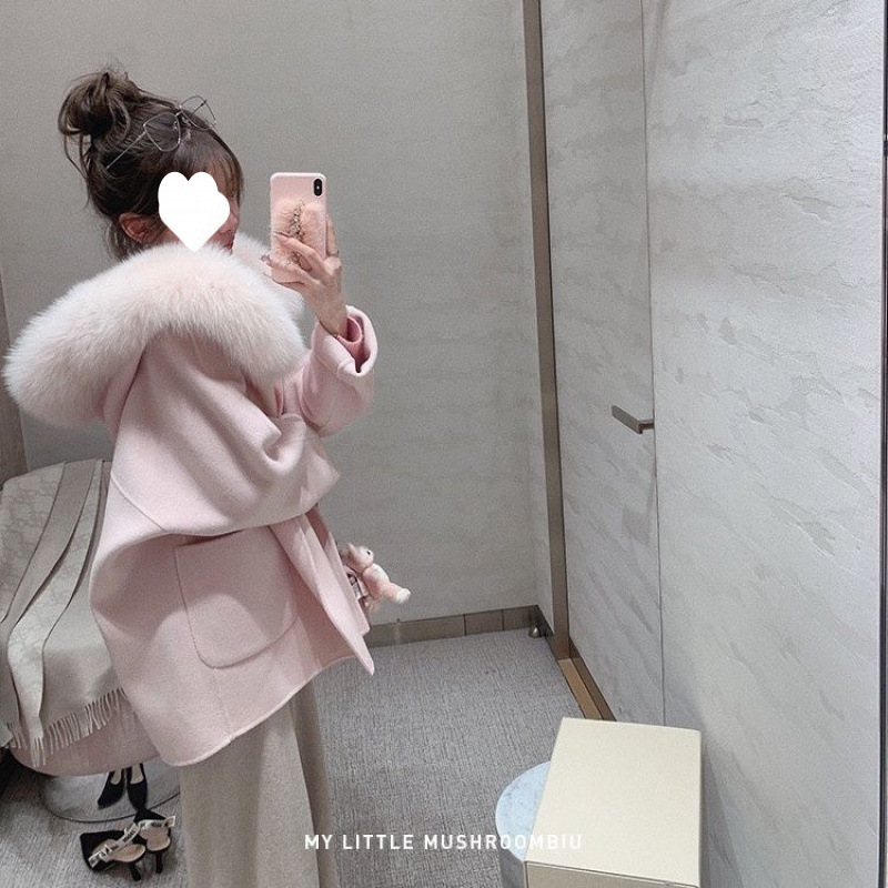 Summer woolen woolen coat
