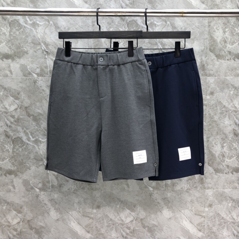 TB Summer New High Version Heavy Industry Roman Pattern Open Foot Shorts Casual Wear Comfortable All-match Unisex Shorts TB Summer New High Version Heavy Industry Roman Pattern Open Foot Shorts Casual Wear Comfortable All-match Unisex Shorts