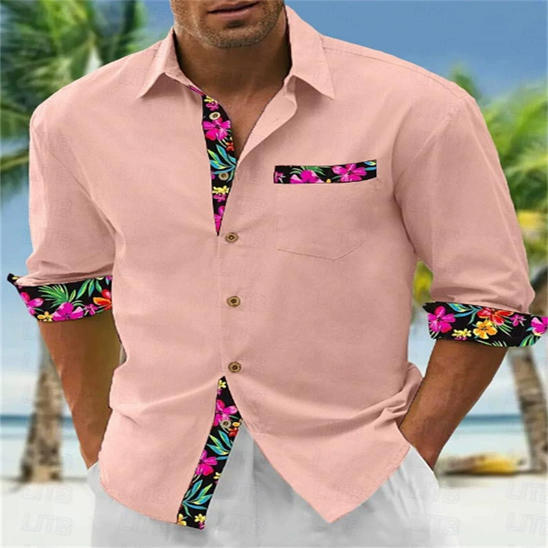 Design long-sleeve for leisure, shirt