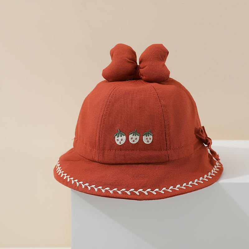 Sombrero de bebé primavera y otoño delgado sombrero de pescador protector solar para niños y niñas pequeños meses bonitos bonitos sombreros de verano