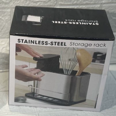 Бытовые палочки для еды из нержавеющей стали, посуда, многофункциональный интегрированный сливной ящик для хранения, ложка, трансграничная новая кухня «три в одном»