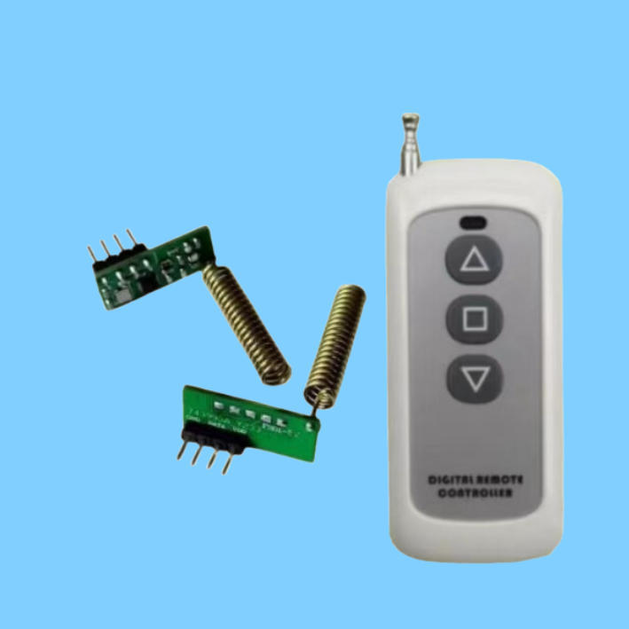 变频道闸模块FSK调频431.5M广告闸遥控器外置接收道闸接收模块