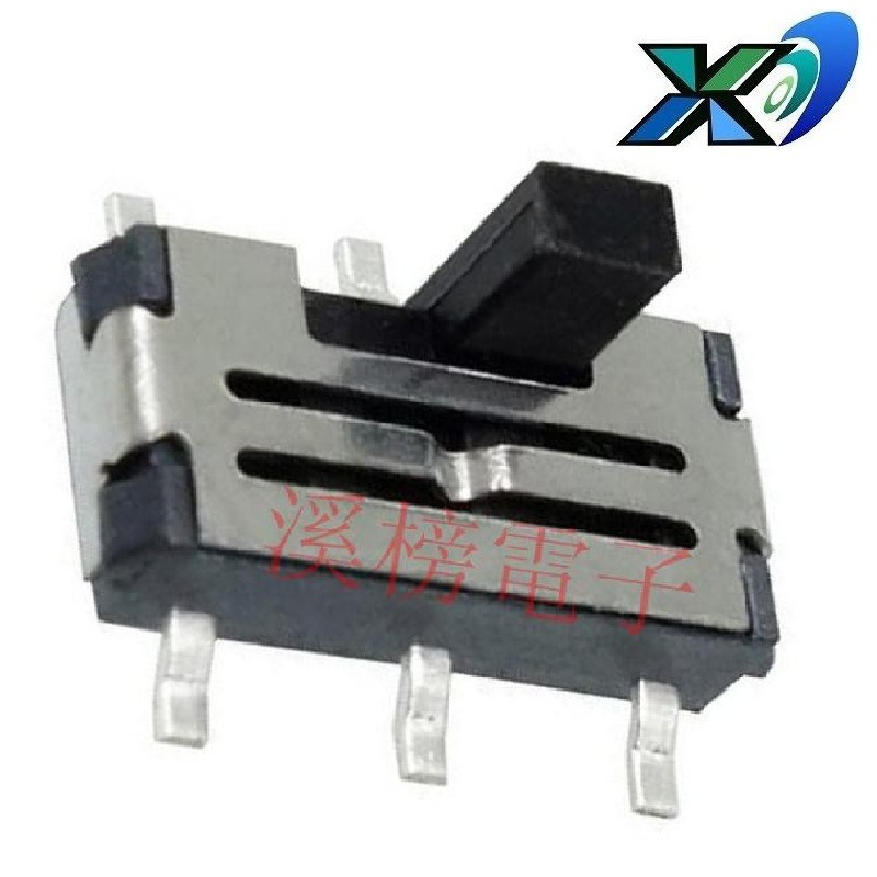 迷你两档滑动开关六脚 贴片两段拨动开关6脚 两位拨码开关6脚